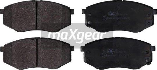 Maxgear 19-2176 - Sada brzdových platničiek kotúčovej brzdy www.parts5.com