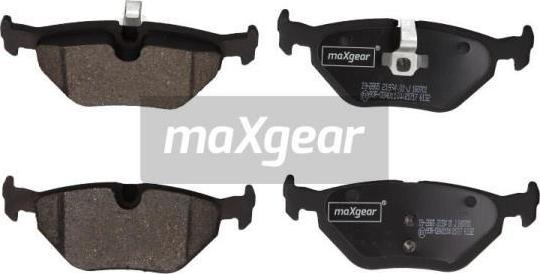 Maxgear 19-2865 - Тормозные колодки, дисковые, комплект www.parts5.com