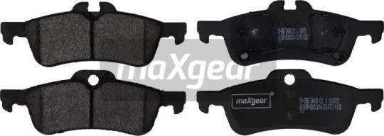 Maxgear 19-2886 - Brake Pad Set, disc brake www.parts5.com