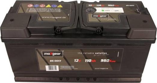 Maxgear 85-0017 - Starter Battery www.parts5.com