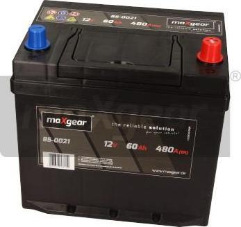 Maxgear 85-0021 - Batterie de démarrage www.parts5.com