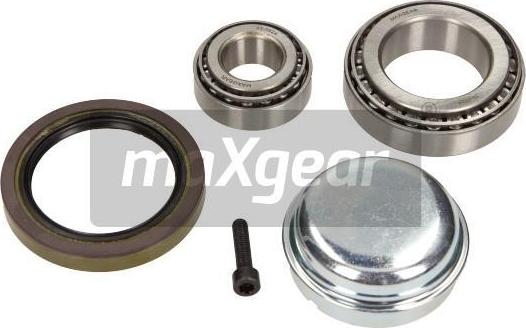 Maxgear 33-0924 - Комплект подшипника ступицы колеса www.parts5.com