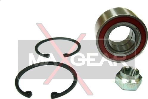 Maxgear 33-0529 - Wheel hub, bearing Kit www.parts5.com