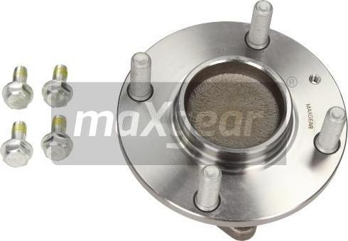 Maxgear 33-0653 - Wheel hub, bearing Kit www.parts5.com