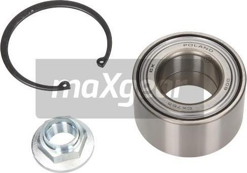 Maxgear 33-0604 - Juego de cojinete de rueda www.parts5.com