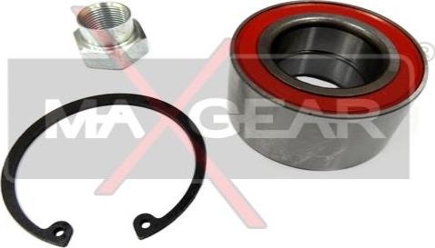 Maxgear 33-0143 - Komplet kolesnega lezaja www.parts5.com