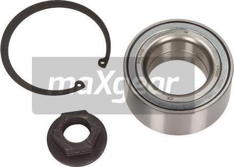 Maxgear 33-0153 - Wheel hub, bearing Kit www.parts5.com