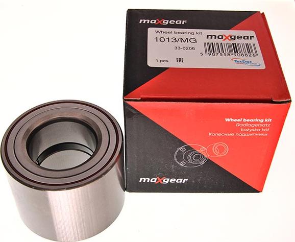 Maxgear 33-0206 - Wheel hub, bearing Kit parts5.com