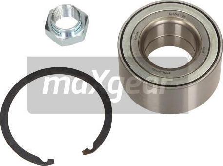 Maxgear 33-0791 - Wheel hub, bearing Kit www.parts5.com