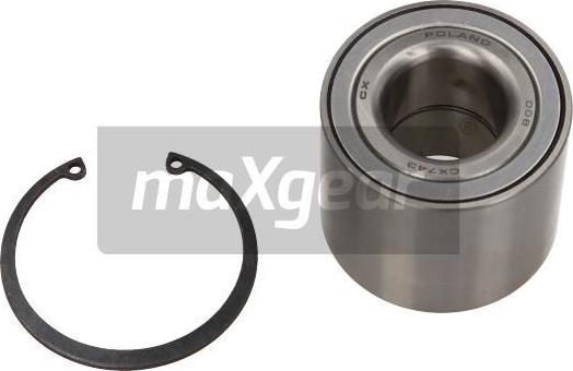 Maxgear 33-0793 - Wheel hub, bearing Kit www.parts5.com