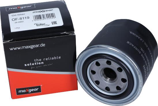 Maxgear 26-0902 - Oil Filter www.parts5.com