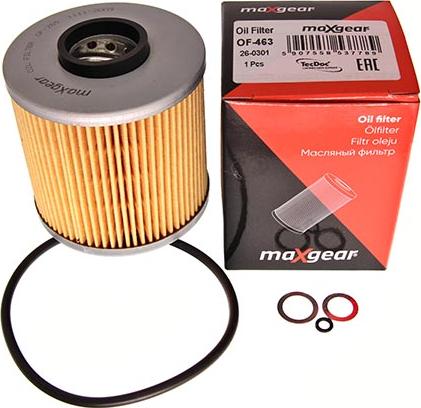 Maxgear 26-0001 - Oil Filter www.parts5.com