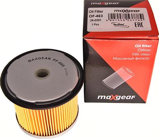 Maxgear 26-0169 - Kraftstofffilter www.parts5.com