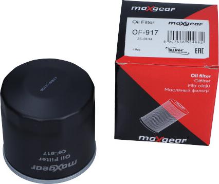 Maxgear 26-0114 - Öljynsuodatin www.parts5.com