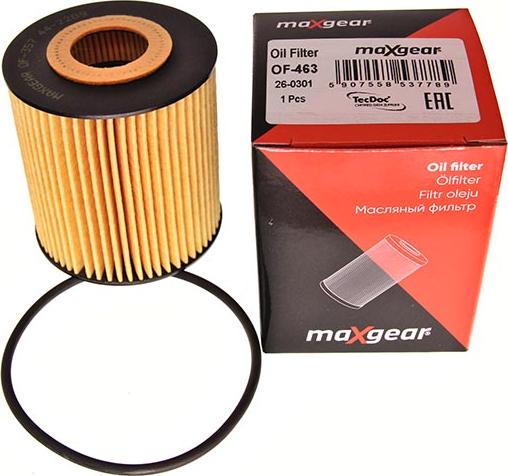 Maxgear 26-0178 - Oil Filter www.parts5.com