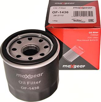 Maxgear 26-2112 - Oil Filter www.parts5.com