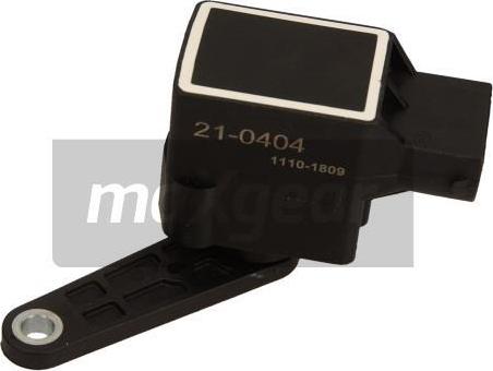 Maxgear 21-0404 - Sensor, Xenon light (headlight range adjustment) www.parts5.com