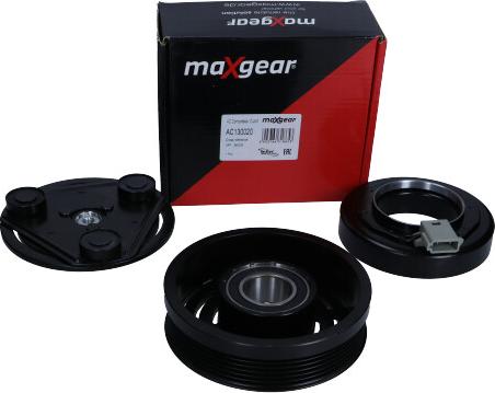 Maxgear AC130020 - Magnetic Clutch, air conditioner compressor www.parts5.com