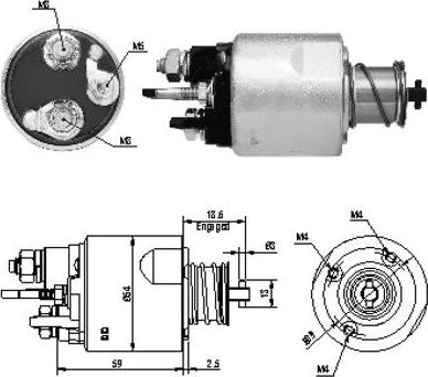 Meat & Doria 46169 - Elektromagnetický spínač, startér www.parts5.com