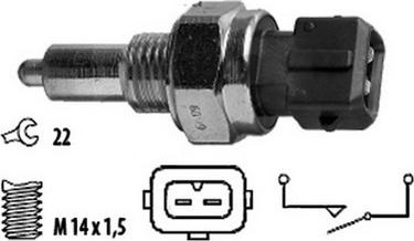 Meat & Doria 36003 - Switch, reverse light parts5.com