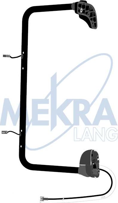 MEKRA 58.5752.100H - Halter, Außenspiegel www.parts5.com