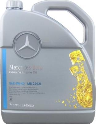 Mercedes-Benz MB 229.5 - Olej silnikowy www.parts5.com