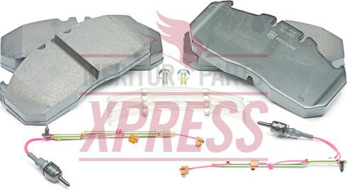 Meritor MDP5108 - Brake Pad Set, disc brake parts5.com