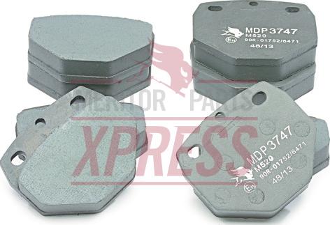 Meritor MDP3174K - Juego de pastillas de freno www.parts5.com