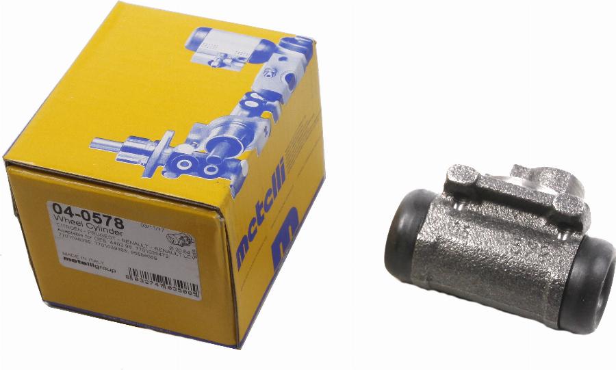 Metelli 04-0578 - Спирачно цилиндърче на колелото www.parts5.com