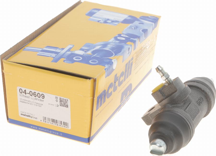 Metelli 04-0609 - Спирачно цилиндърче на колелото www.parts5.com