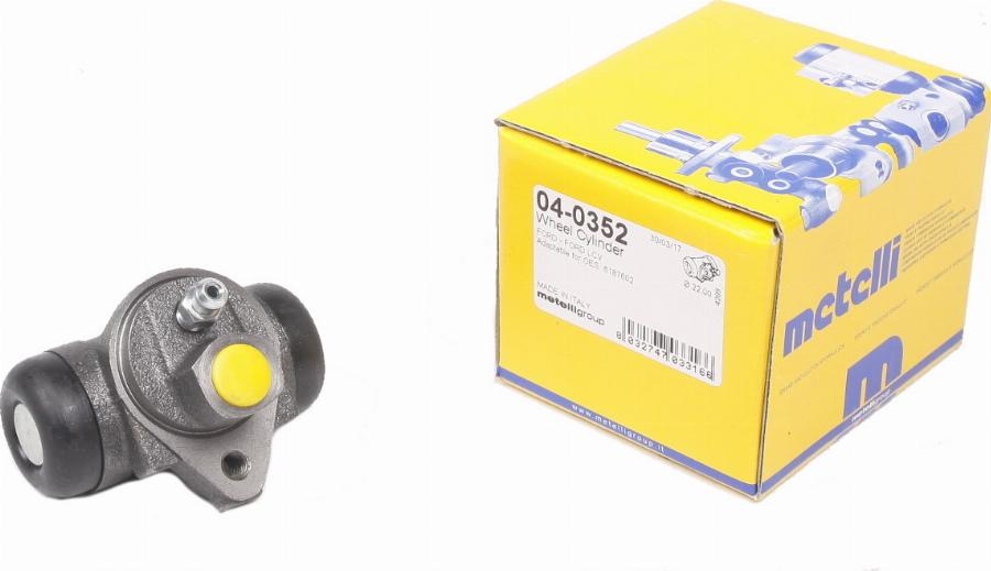 Metelli 04-0352 - Wheel Brake Cylinder parts5.com