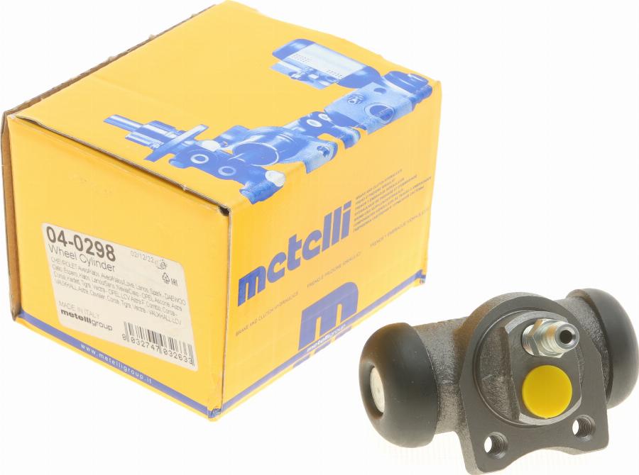 Metelli 04-0298 - Válec kolové brzdy www.parts5.com