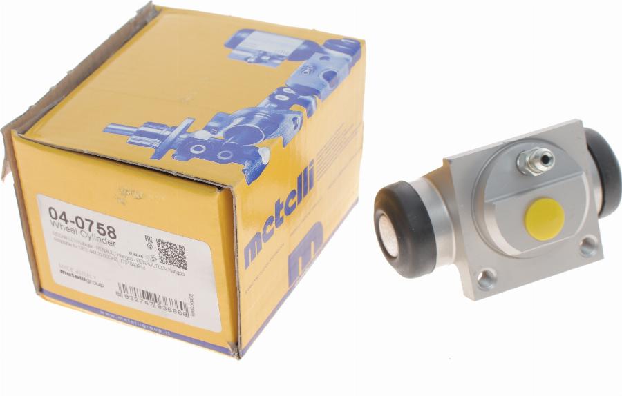 Metelli 04-0758 - Колесный тормозной цилиндр www.parts5.com