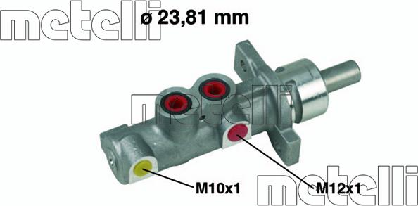 Metelli 05-0409 - Brake Master Cylinder www.parts5.com