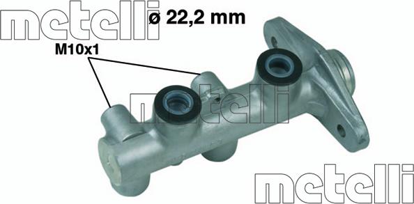 Metelli 05-0649 - Brake Master Cylinder www.parts5.com