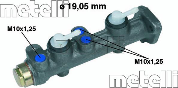 Metelli 05-0063 - Brake Master Cylinder parts5.com