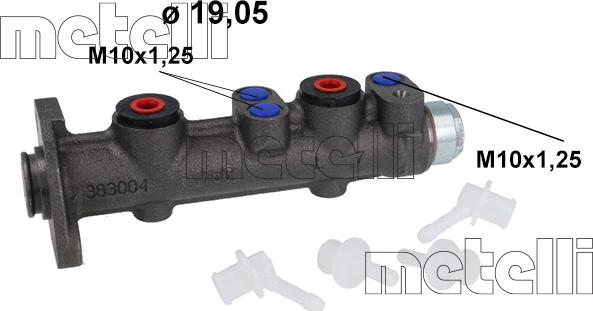 Metelli 05-0009K - Brake Master Cylinder www.parts5.com