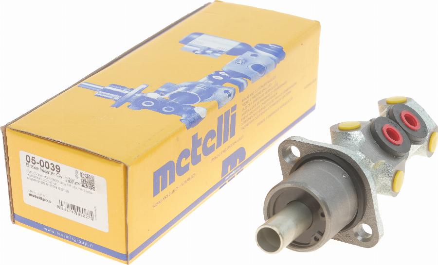 Metelli 05-0039 - Glavni kočioni cilindar www.parts5.com