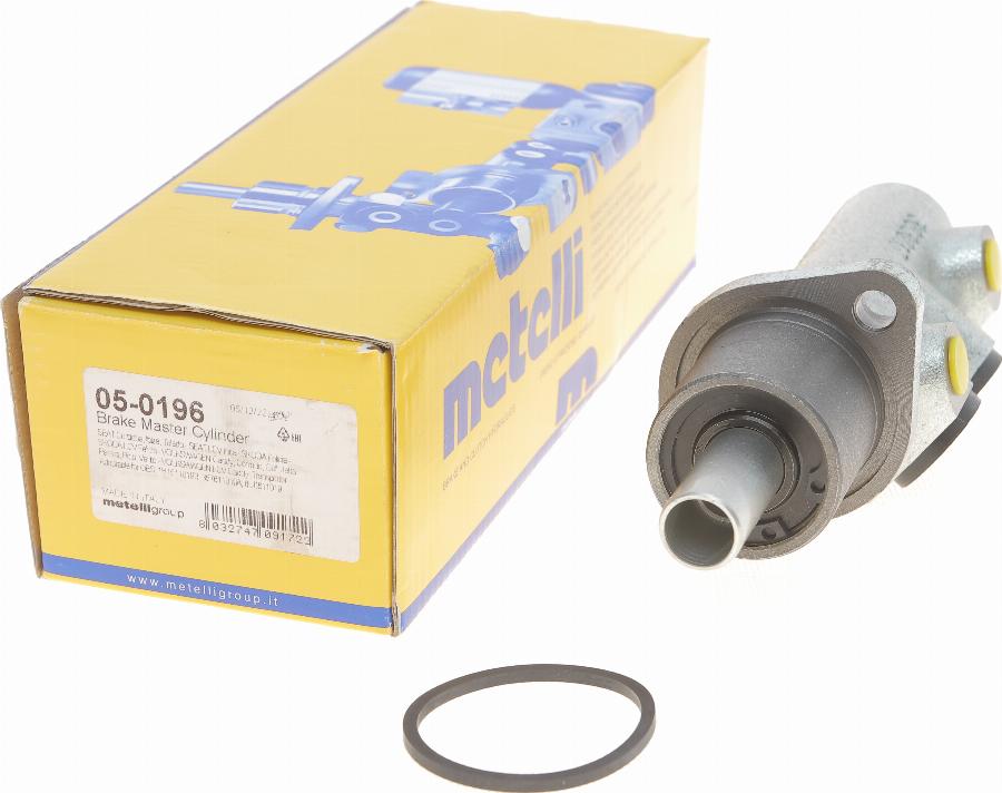 Metelli 05-0196 - Hlavní brzdový válec www.parts5.com