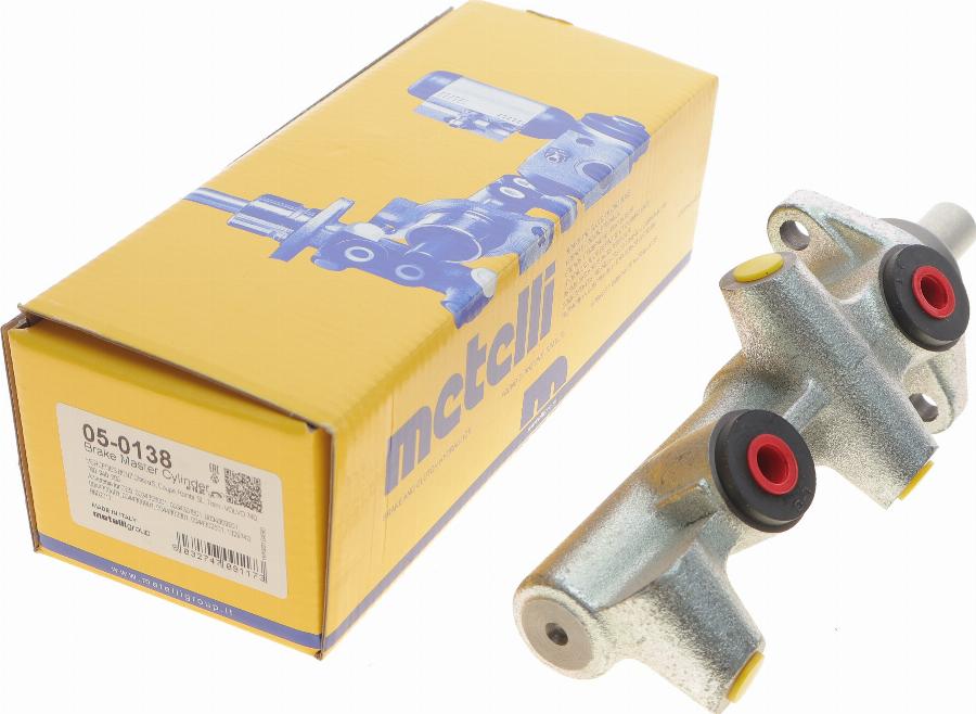 Metelli 05-0138 - Brake Master Cylinder www.parts5.com