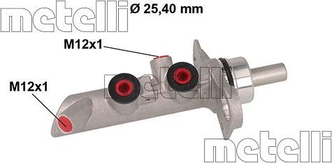 Metelli 05-0891 - Κεντρική αντλία φρένων www.parts5.com