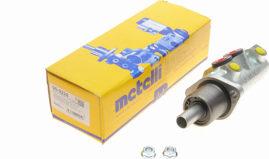 Metelli 05-0228 - Brake Master Cylinder www.parts5.com