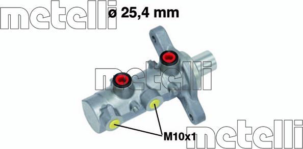 Metelli 05-0726 - Brake Master Cylinder parts5.com