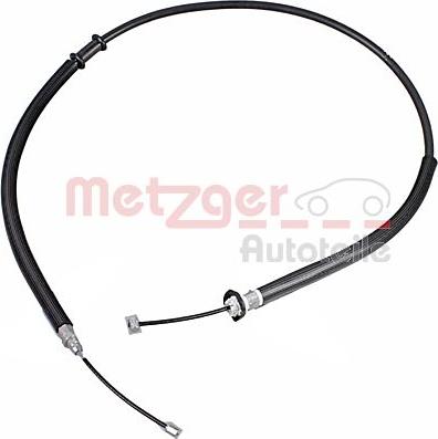 Metzger 631.20 - Cablu, frana de parcare www.parts5.com