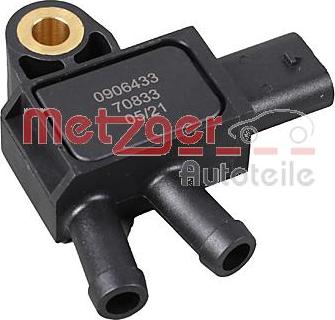 Metzger 0906433 - Sensör, egzoz basıncı www.parts5.com