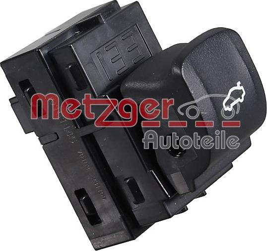 Metzger 09161145 - Switch, tailgate www.parts5.com