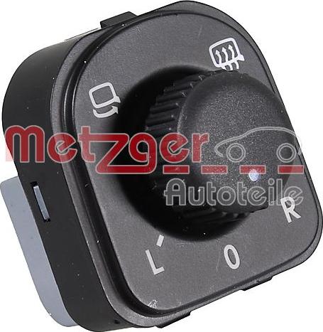 Metzger 09161126 - Switch, mirror adjustment www.parts5.com