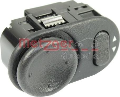 Metzger 0916234 - Switch, mirror adjustment www.parts5.com