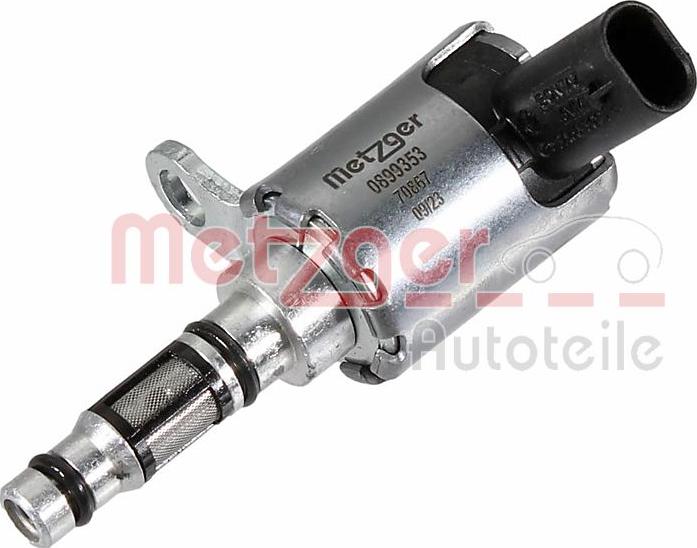 Metzger 0899353 - Oil Pressure Valve www.parts5.com