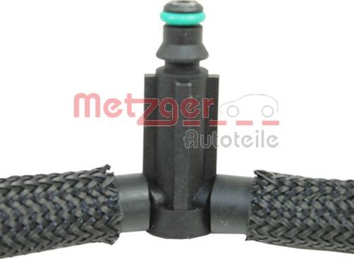 Metzger 0840087 - Hose, fuel overflow www.parts5.com